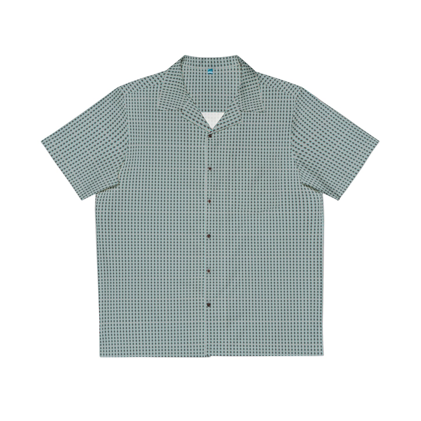 "Cold Hearted" Short Sleeve Button Up - Light Gray