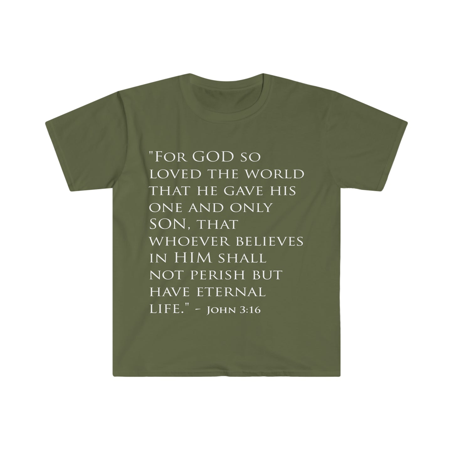 John 3:16 "Scriptshirt"