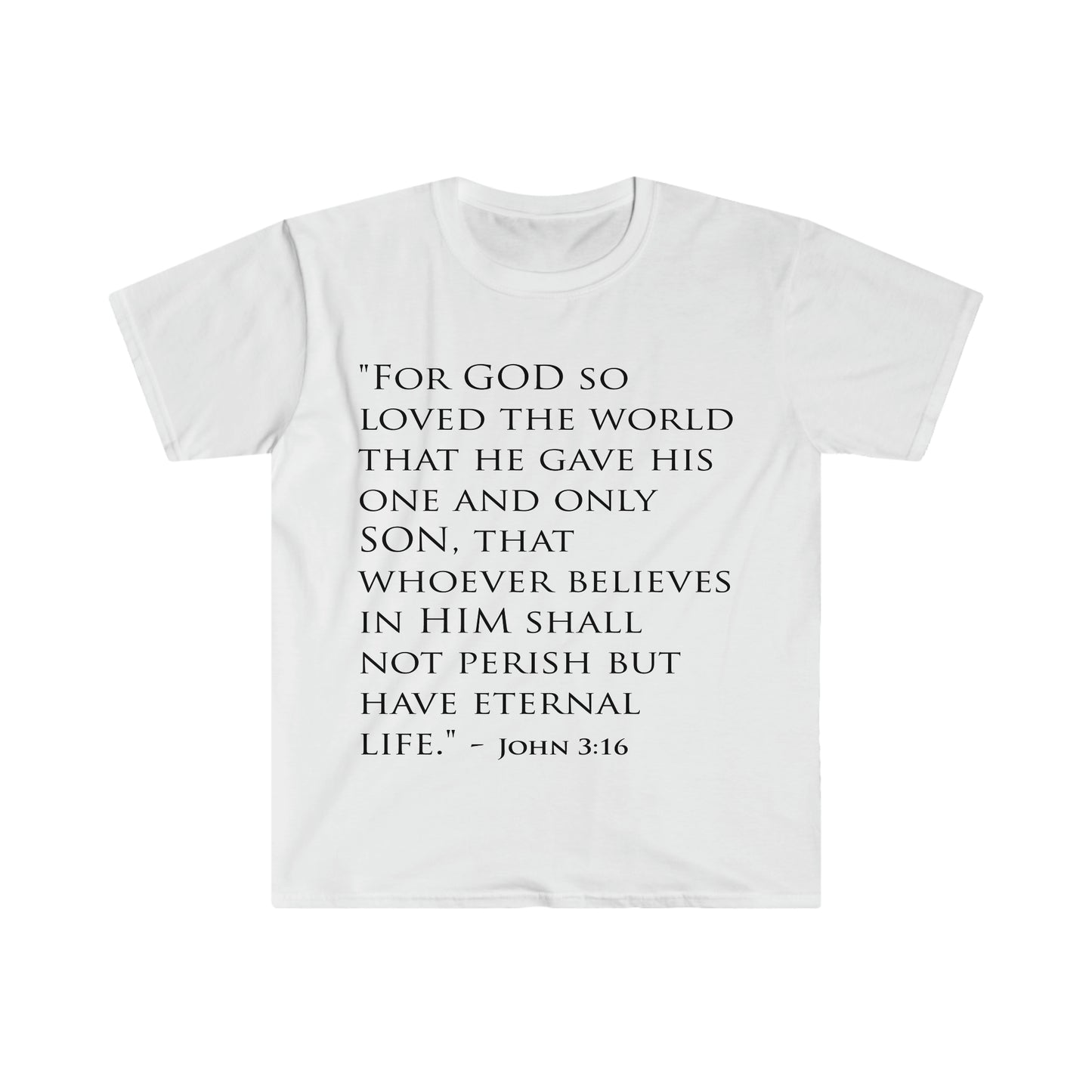 John 3:16 "Scriptshirt"