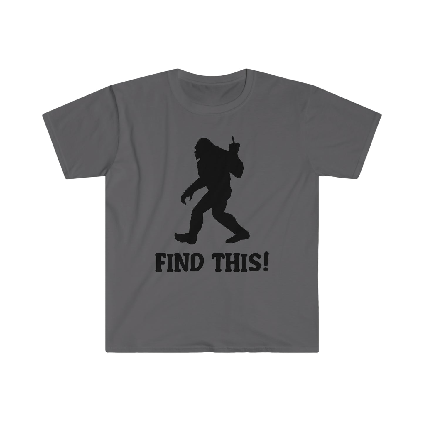 Big Foot "Find This" Middle Finger Graphic Tee