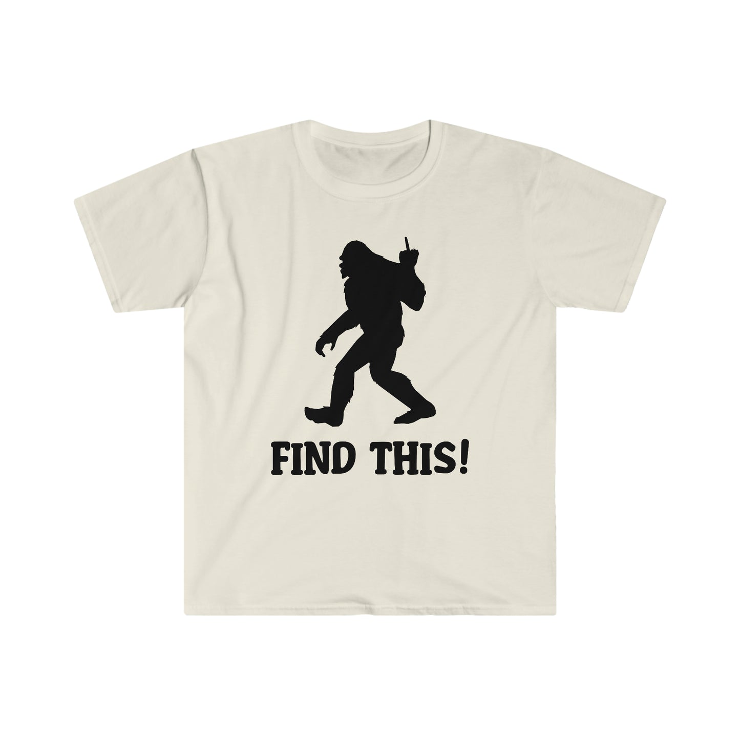 Big Foot "Find This" Middle Finger Graphic Tee