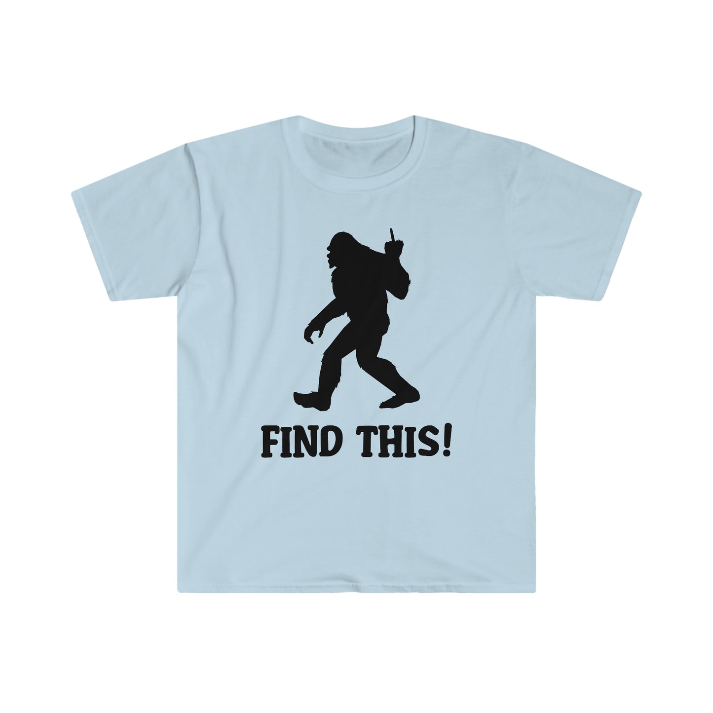 Big Foot "Find This" Middle Finger Graphic Tee