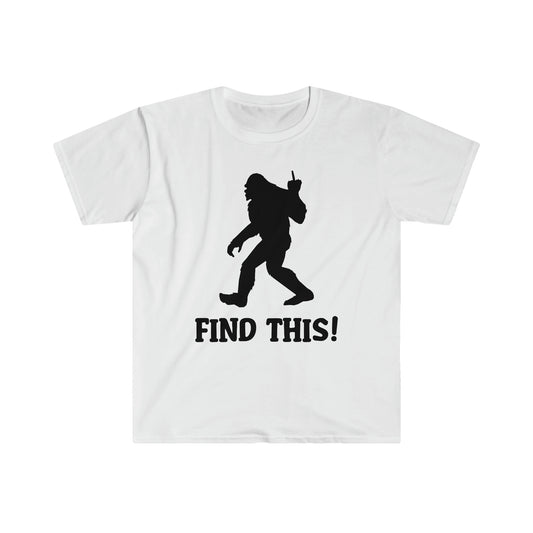 Big Foot "Find This" Middle Finger Graphic Tee