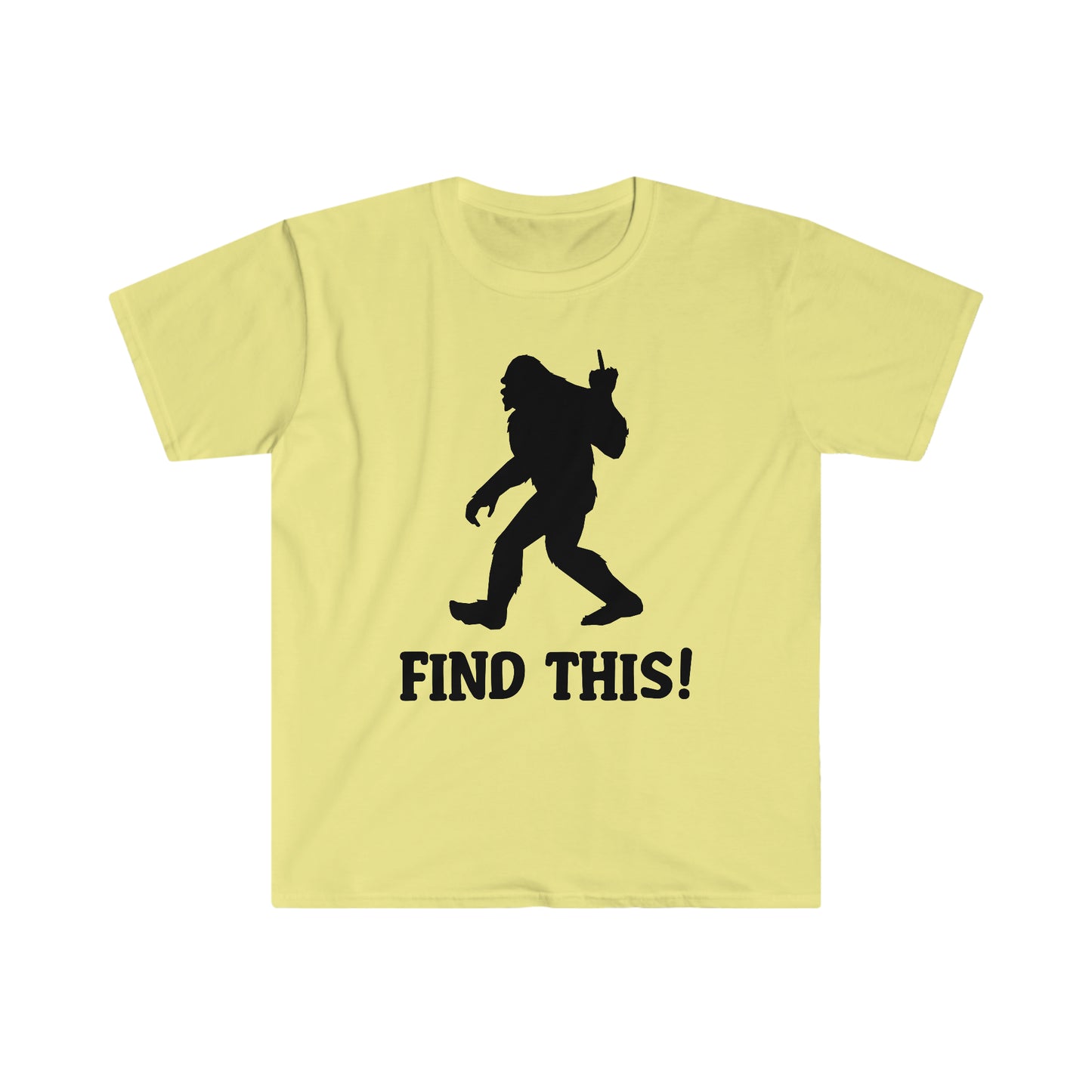 Big Foot "Find This" Middle Finger Graphic Tee