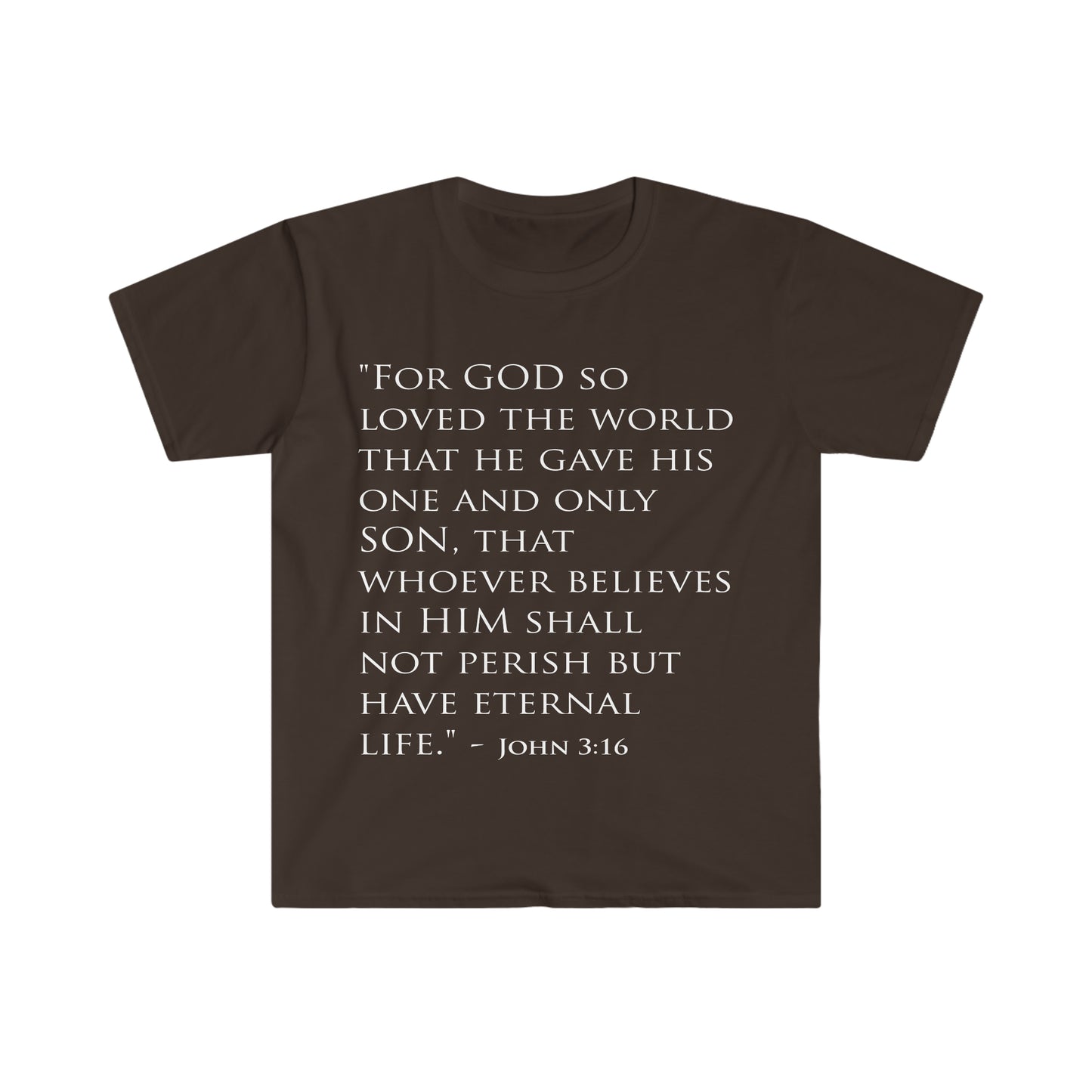 John 3:16 "Scriptshirt"